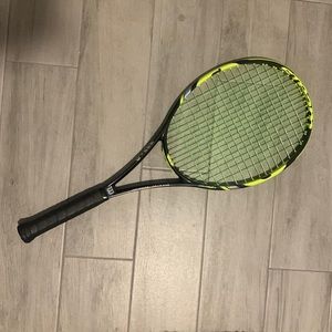 Wilson Steam Tennis Raquet - 99S string pattern 16x15 grip size 4 1/4